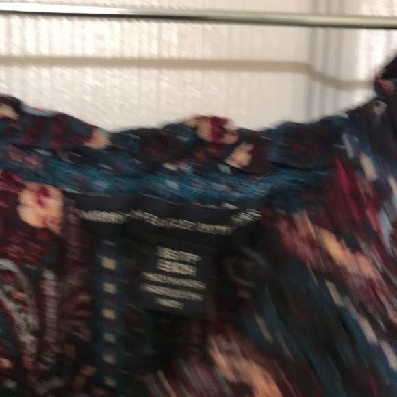 AEO Paisley Off the Shoulder Romper - Picture 7 of 7